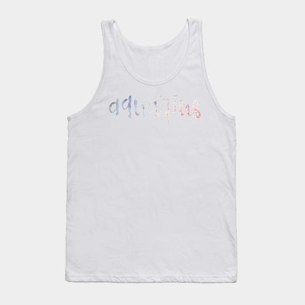 AQUARIUS Tank Top by christikdesigns